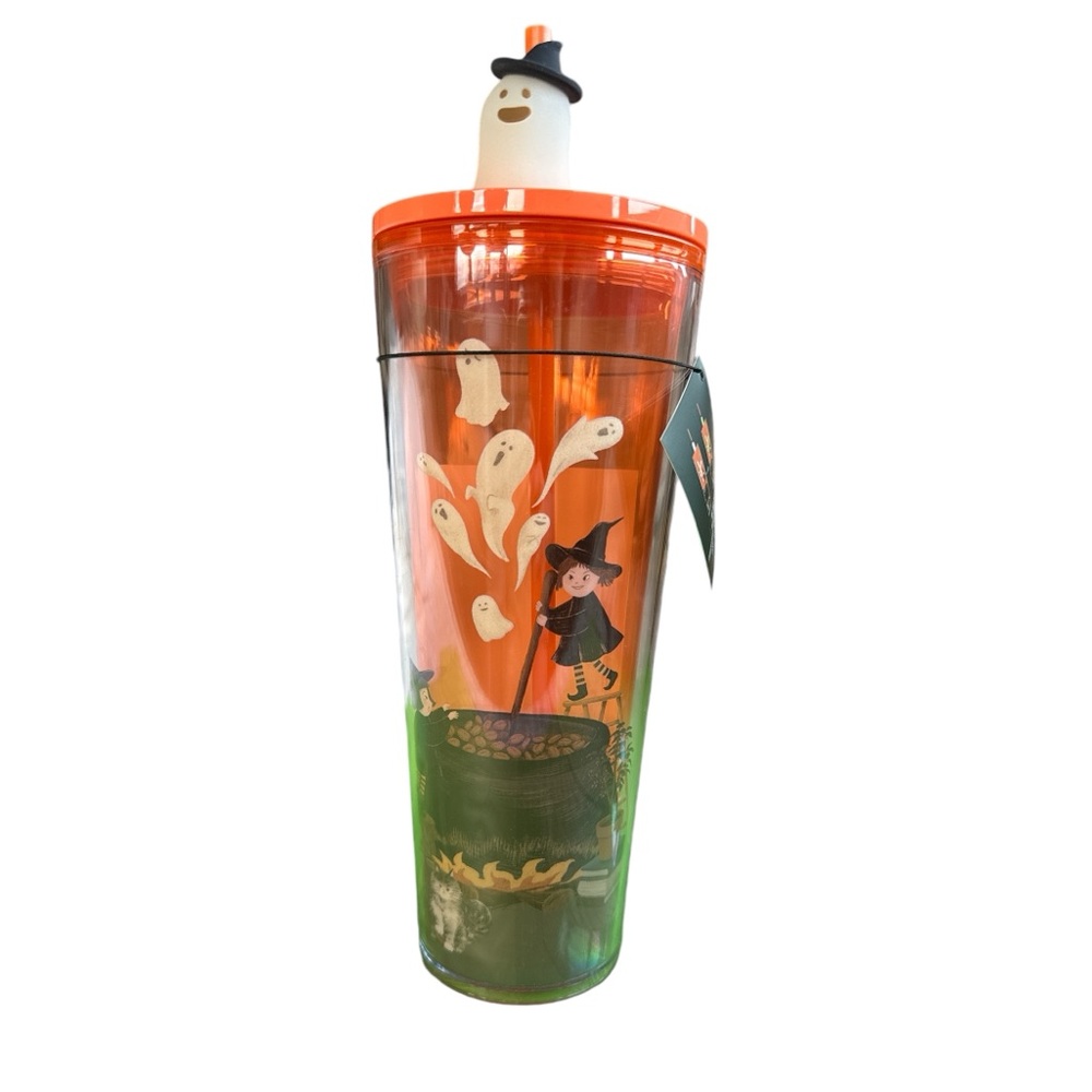 NWT - STARBUCKS AUSTRALIA 24oz “Glen” Glow In The Dark Cup (single cup)